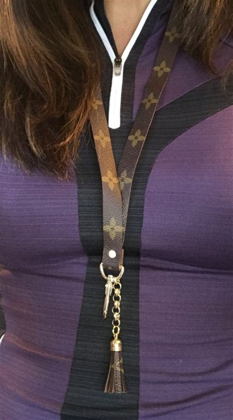 fake louis vuitton lanyard